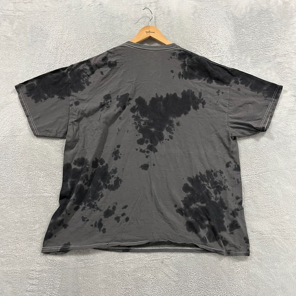 Wicked Universal Studios Shirt Womens 2XL Relaxed Tye Dye Gray Short Sleeve - Picture 2 of 8